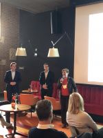 Burgemeester Nelly Kalfs en wethouder Nick Hubers bezoeken Veron